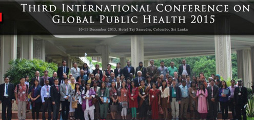 3rd International Conference on Global Public Health 2015, Colombo, Sri Lanka